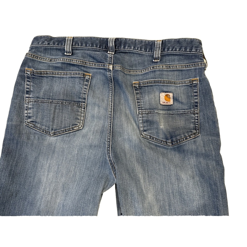 Carhartt Jeans Men 36x36 Blue Good Rugged Flex Relaxed Fit Straight Leg